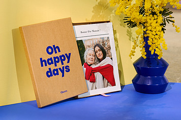 Álbum Retro de Tapa Blanda y su caja de regalo