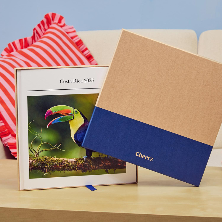 Album Grande Quadrato - Apertura Ultrapiatta e confezione regalo Cheerz 1