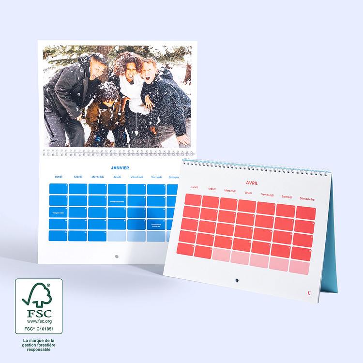 Double Page A4 Photo Calendar Cheerz 1