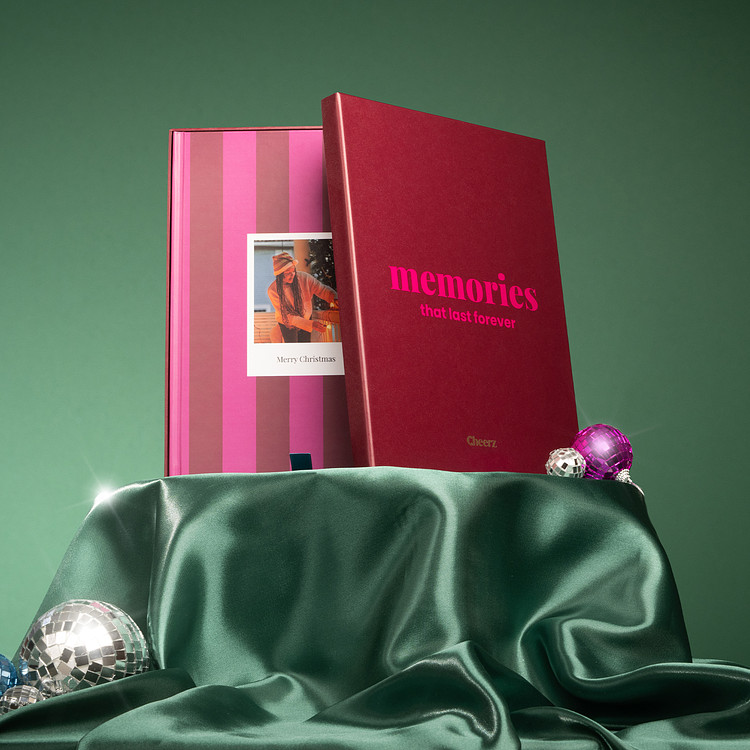 Album Fotografico di Natale e la sua scatola regalo Cheerz 1