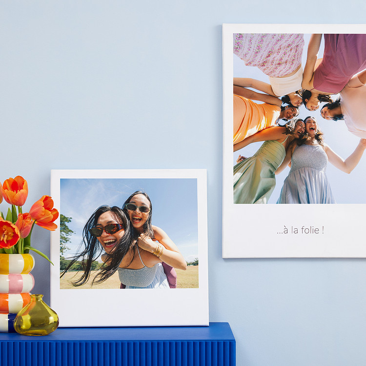Retro Canvas Print Cheerz 1