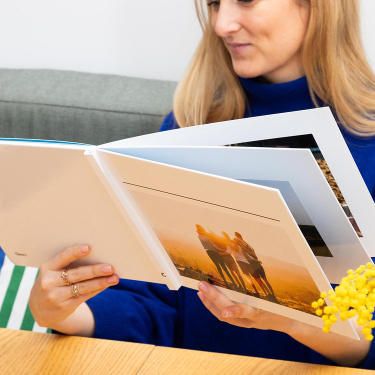 Album Grande Quadrato - Apertura Ultrapiatta e confezione regalo Cheerz 2