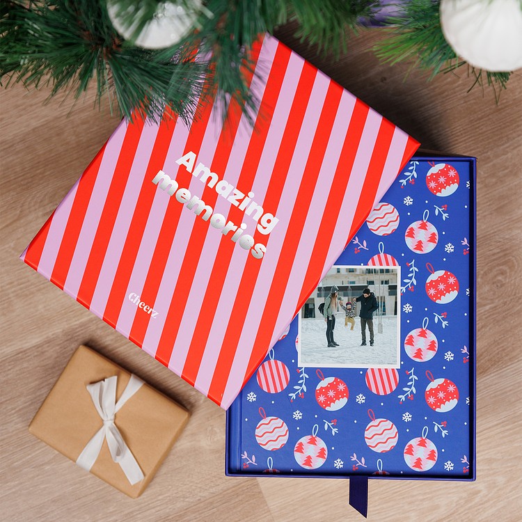 Vidéo - Carte de Noël surprise avec pochette cadeau - Scrapbooking