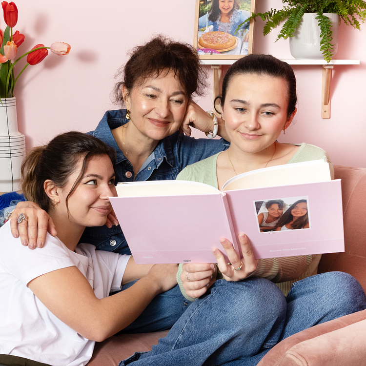 Mother's day small square photo album Cheerz 2