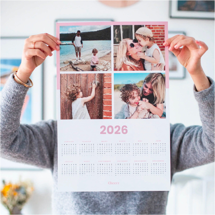 Calendario de Fotos A3 de Una Sola Página Cheerz 2