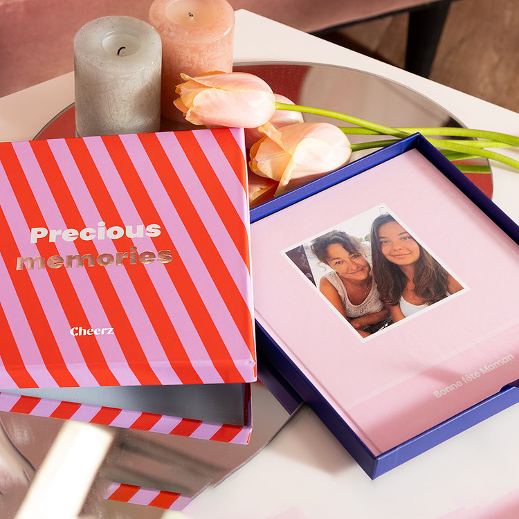 Mother's day small square photo album Cheerz 3