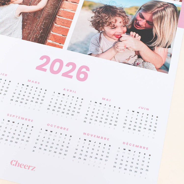 Calendario Fotografico A3 a Pagina Unica Cheerz 3