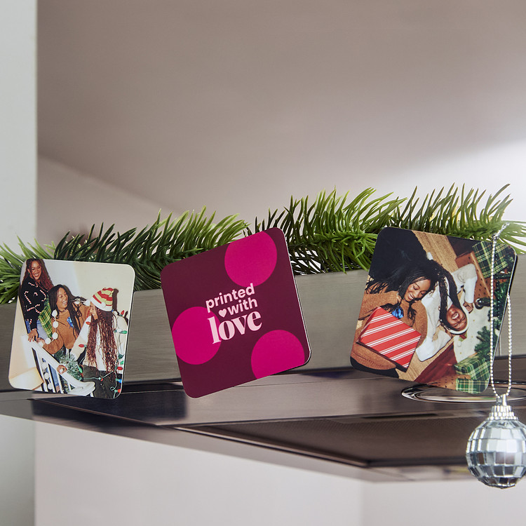 Magnets Carrés de Noël et leur pochette cadeau Cheerz 4