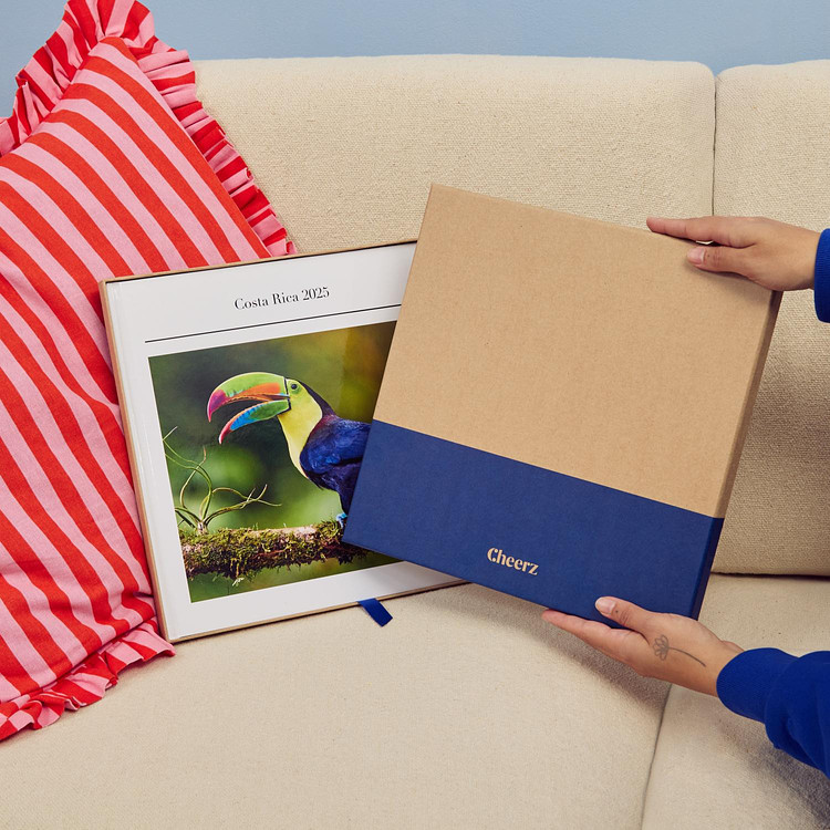 Album Grande Quadrato - Apertura Ultrapiatta e confezione regalo Cheerz 4