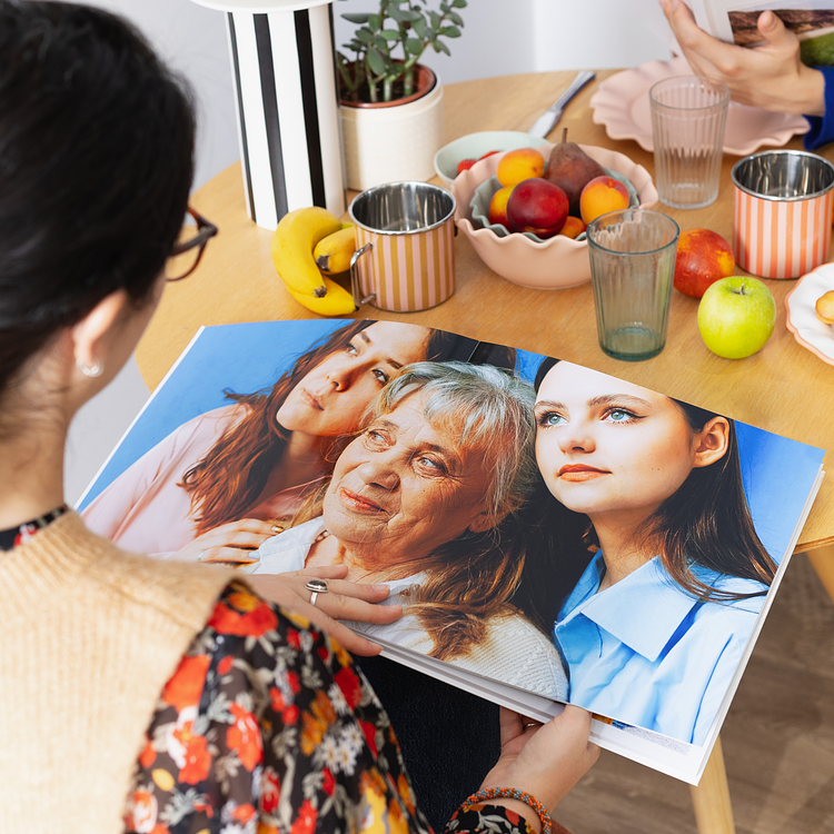 Álbum de fotos de boda cuadrado grande Cheerz 4