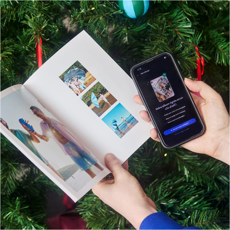 Album Fotografico di Natale e la sua scatola regalo Cheerz 5