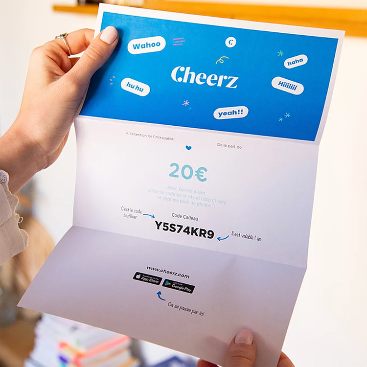 Carte Cadeau Cheerz Cheerz 5