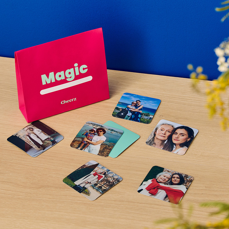 Square Magnets x9 Cheerz 5