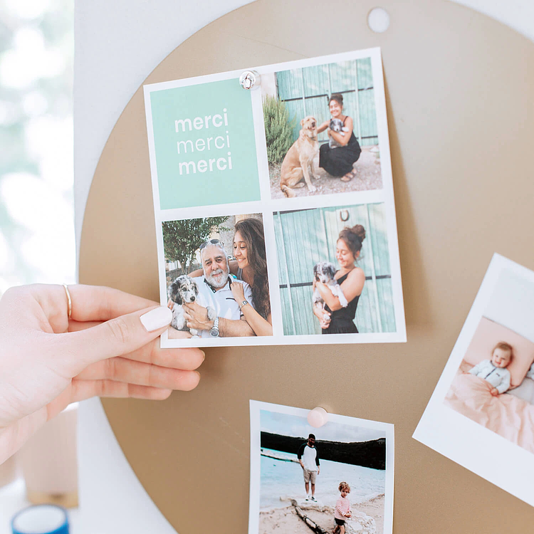 Tarjeta de Agradecimiento de Boda Cheerz 5