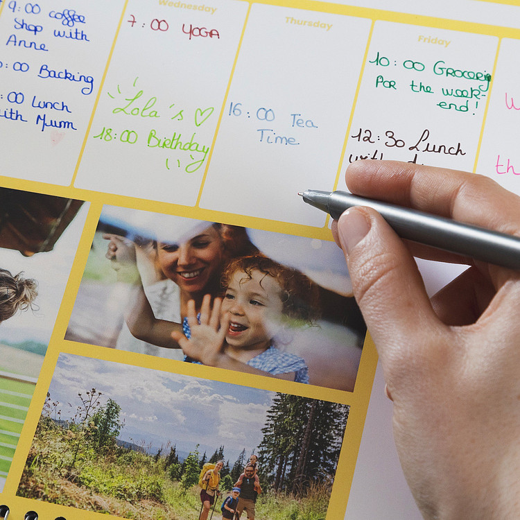 Calendario Settimanale da regalare Cheerz 5