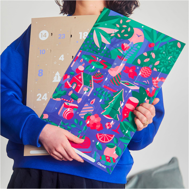 Calendario de Adviento Póster Cheerz 6