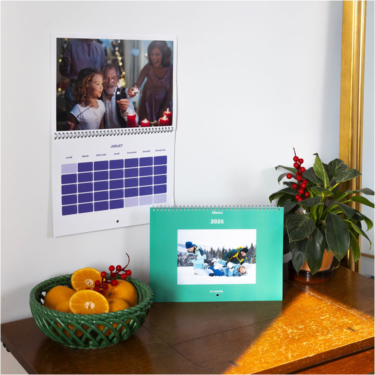 Calendario de Fotos A4 Apaisado Cheerz 6