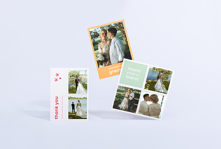 Biglietti di Ringraziamento Matrimonio Cheerz