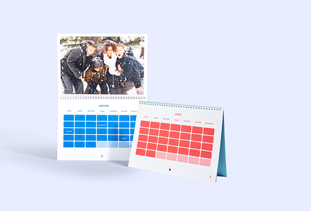 Calendrier Photo A4 Double Page Cheerz