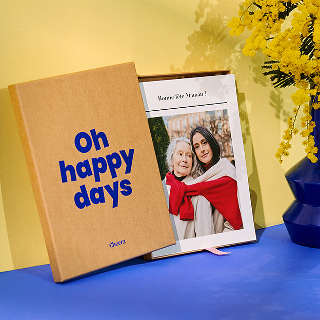 Álbum de fotos vertical Día de la Madre