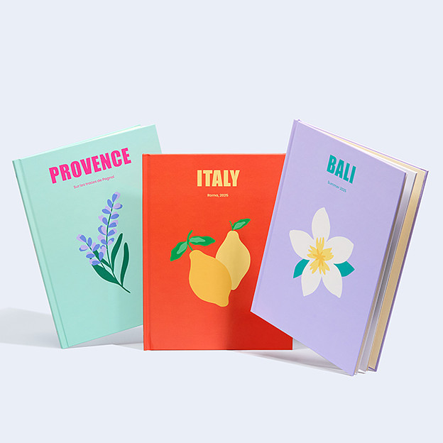 Álbum de fotos de viaje