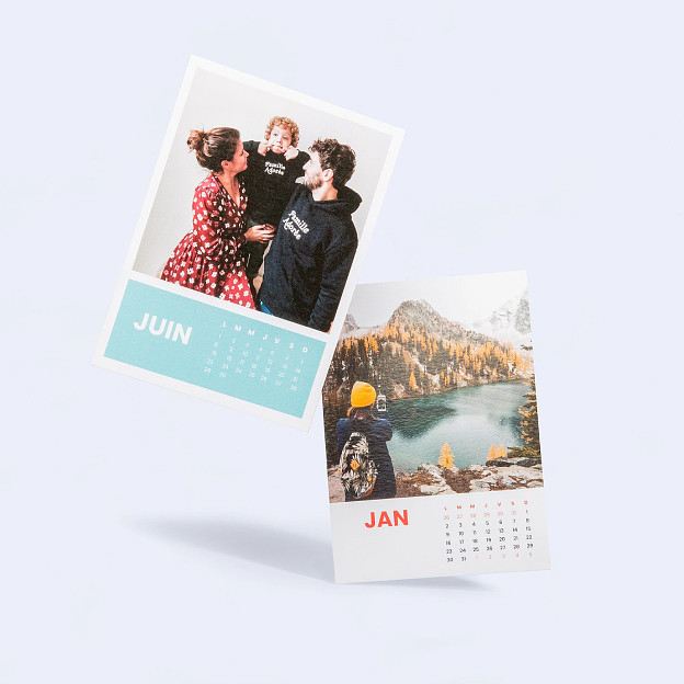 Recharge du Calendrier de Bureau